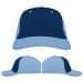 USA Made Navy-Light Blue Unstructured "Dad" Cap
