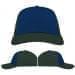 USA Made Navy-Hunter Green Unstructured "Dad" Cap