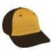 Athletic Gold Unstructured "Dad"-Black Back Half, Visor