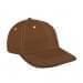 Brown Unstructured "Dad"-White Stitching, Eyelets