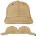 USA Made Khaki-Burgundy Unstructured "Dad" Cap
