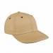 Khaki Unstructured "Dad"-Black Stitching, Eyelets