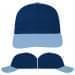 USA Made Navy-Light Blue Unstructured "Dad" Cap