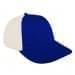 Royal Blue Unstructured "Dad"-White Back Half