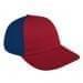 Red Unstructured "Dad"-Navy Back Half
