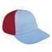 Light Blue Unstructured "Dad"-Red Back Half