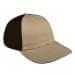 Khaki Unstructured "Dad"-Black Back Half