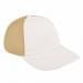 White Unstructured "Dad"-Khaki Back Half
