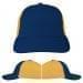 USA Made Navy-Athletic Gold Unstructured "Dad" Cap