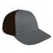 Light Gray Unstructured "Dad"-Black Back Half