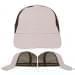 USA Made Putty-Black Unstructured "Dad" Cap