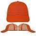 USA Made Orange Unstructured "Dad" Cap