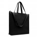 USA Made Black Deluxe Dyed Canvas Shoulder Strap Tote 3Q USA Made Black Deluxe Dyed Canvas Shoulder Strap Tote 3Q