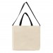 USA Made Natural/Black Deluxe Natural Canvas Shoulder Strap Gusset USA Made Natural/Black Deluxe Natural Canvas Shoulder Strap Gusset