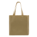 USA Made Natural Deluxe Long Handle Zip Top Natural Gusset