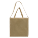 USA Made Natural Natural Canvas T Bottom Shoulder Carry Tote
