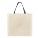 USA Made Natural/Navy 10 oz. Natural Hanging Pocket T Bottom