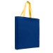 USA Made Royal/Gold Zipper Top Dyed Canvas Gusset 3Q