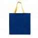 USA Made Royal/Gold Zipper Top Dyed Canvas Gusset