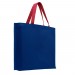 USA Made Royal/Red Dyed Canvas T Bottom Self Handles 3Q USA Made Royal/Red Dyed Canvas T Bottom Self Handles 3Q