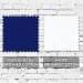Royal Blue-White Brushed Cotton Swatches