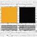 Athletic Gold-Black Brushed Cotton Swatches