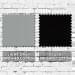 Light Gray-Black Brushed Cotton Swatches