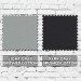 Light Gray-Dark Gray Brushed Cotton Swatches