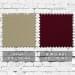 Khaki-Burgundy Denim Velcro Prostyle, Swatch