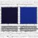 Navy-Royal Blue Bull Denim Swatches
