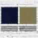 Navy-Khaki Cotton Duck Swatches