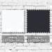 White-Navy Cotton Twill Swatches