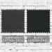 Dark Gray-Black Cotton Twill Swatches