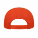Orange Twill Back Eyelets Snapback