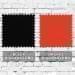 Black-Orange Pro Knit Velcro Lowstyle, Swatch