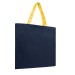 Navy/Gold Domestic Twill Flat Tote
