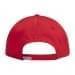 Stock Red Lowstyle Chino Velcro Strap Back Image