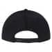 Stock Black Lowstyle Twill Snapback Back Image