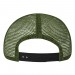 Olive Meshback Snapback Dad Cap BACK Image