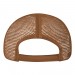 Brown RealTree/Mesh Velcro Flat Brim BACK Image