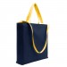 Navy/Gold Deluxe Domestic Twill Shoulder Strap Gusset
