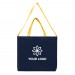 Navy/Gold Deluxe Cotton Twill Shoulder Strap Gusset