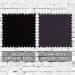 Black-Dark Gray Organic Cotton Swatches