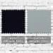 Navy-Light Gray Organic Cotton Swatches