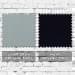 Light Gray-Navy Organic Cotton Swatches