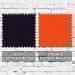 Navy-Orange Ripstop Slide Buckle Dad Cap, Swatch