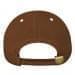 Brown-White Twill Back Contrast Stitch Fabric Strap