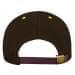 Black-Safety Green Twill Back Contrast Stitch Leather Strap