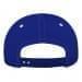 Royal Blue-White Twill Back Contrast Stitch Snapback