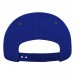 Royal Blue-Light Gray Domestic Snapback Prostyle BACK Image
